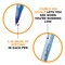 BIC Round Stic Xtra Life Blue Ballpoint Pens, Medium Point (1.0mm), 500-Count Pack of Bulk Pens, Flexible Round Barrel for Comfortable Writing, No. 1 Selling Ballpoint Pens